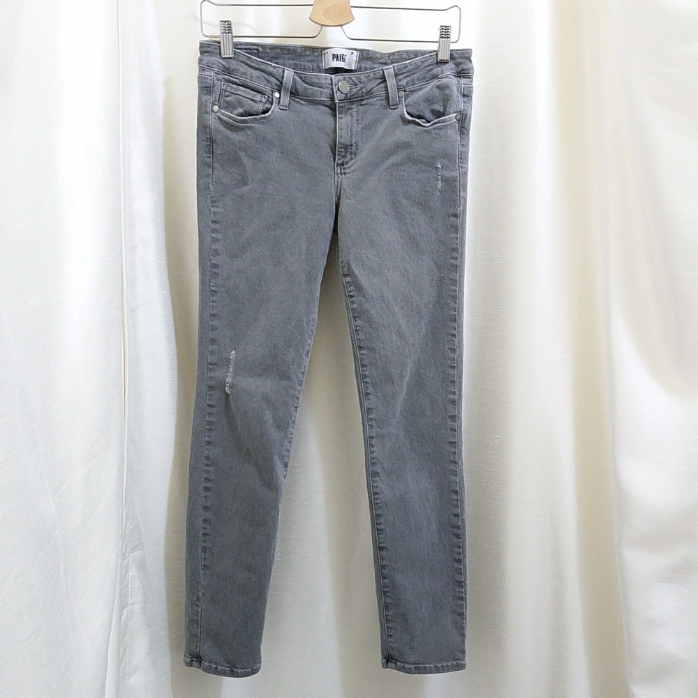 Paige Jeans - Gray Peg Skinny - Size 29